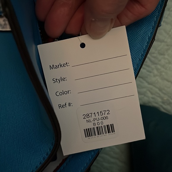 Turquoise Nanette Lepore bag - Picture 3 of 7